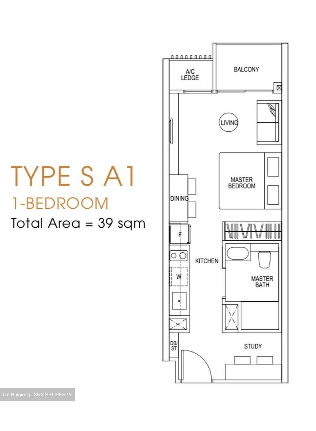 The Poiz Residences (D13), Apartment #504052201